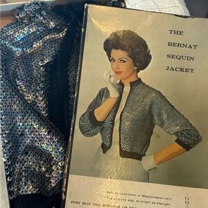 Vintage sequin sweater
